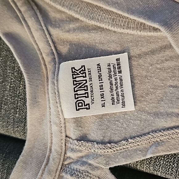 PINK Razor Back Tank - Picture 2 of 3